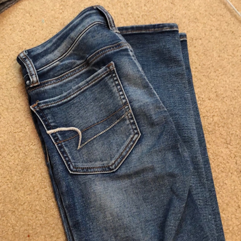american eagle super stretch jeans